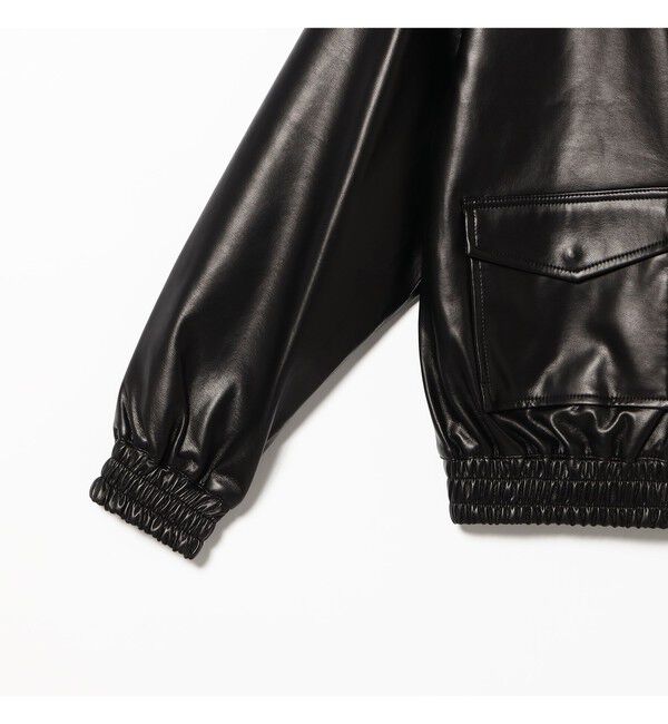 MAAI「Fake Leather Blouson」|ブルゾン・スタジャン|