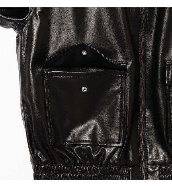 MAAI「Fake Leather Blouson」|ブルゾン・スタジャン|