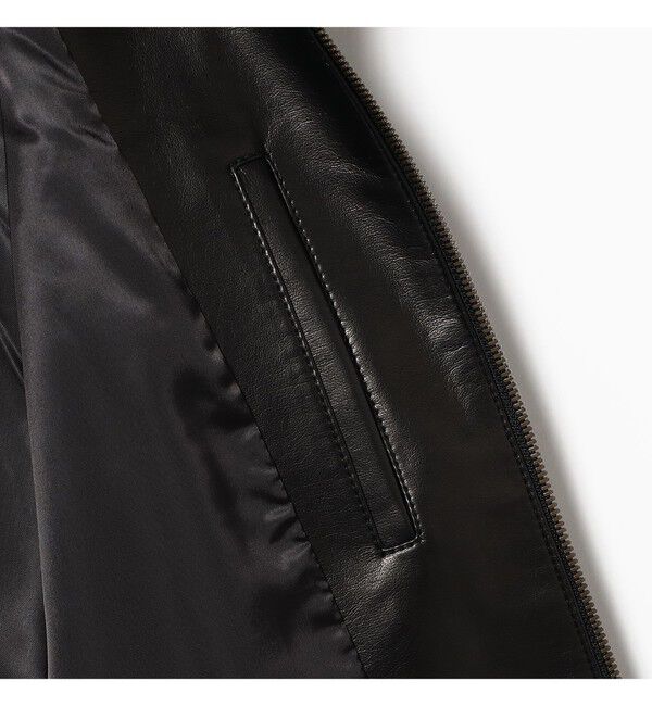 MAAI「Fake Leather Blouson」|ブルゾン・スタジャン|