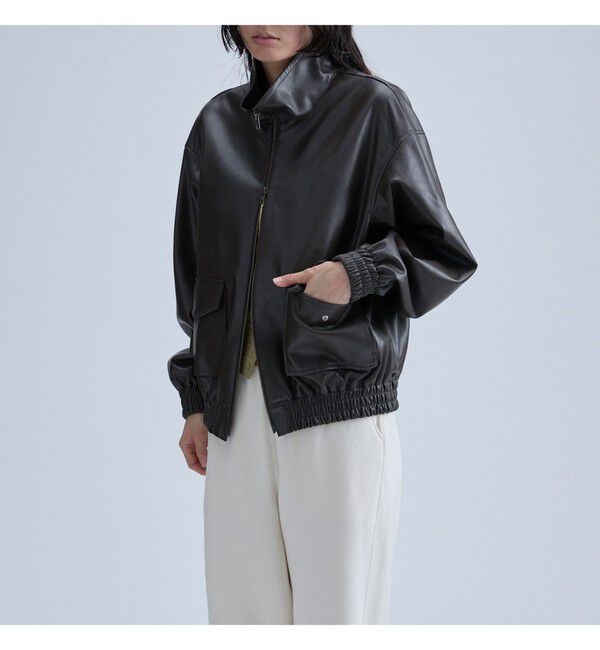 MAAI「Fake Leather Blouson」|ブルゾン・スタジャン|