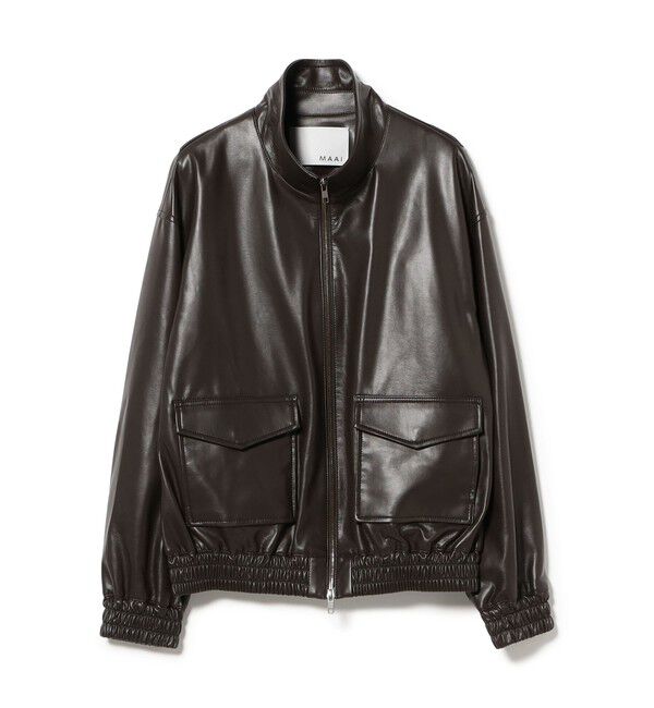 MAAI「Fake Leather Blouson」|ブルゾン・スタジャン|