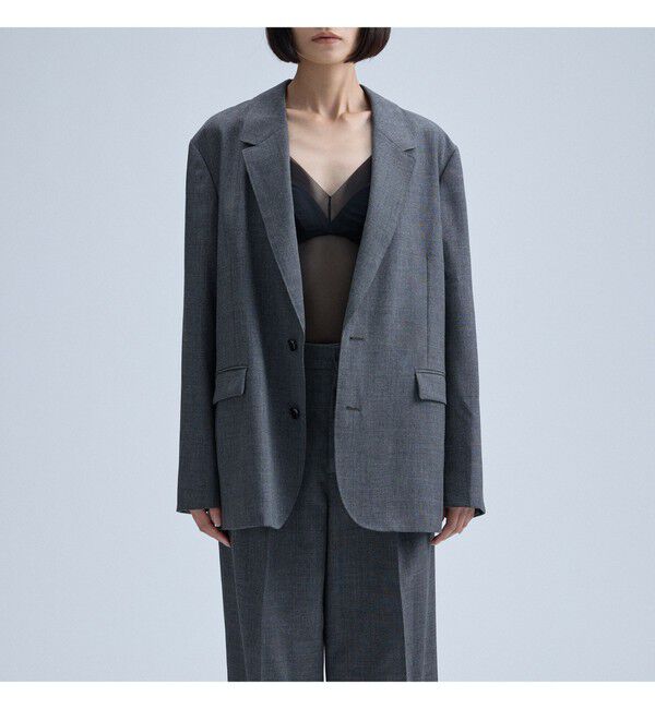 MAAI「Wool Jacket」|テーラードジャケット|HEATHER GREY