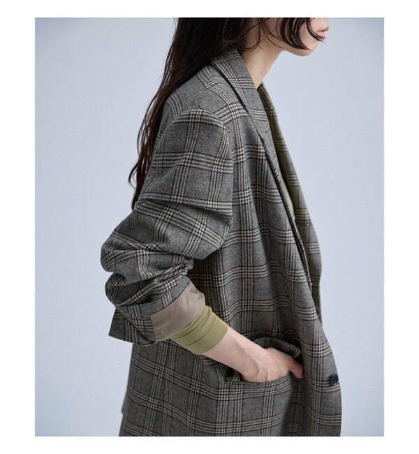MAAI「Check Jacket」|テーラードジャケット|