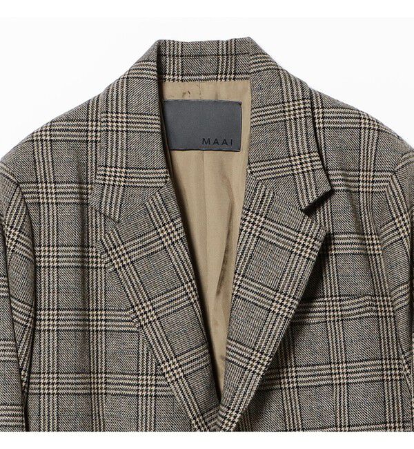 MAAI「Check Jacket」|テーラードジャケット|
