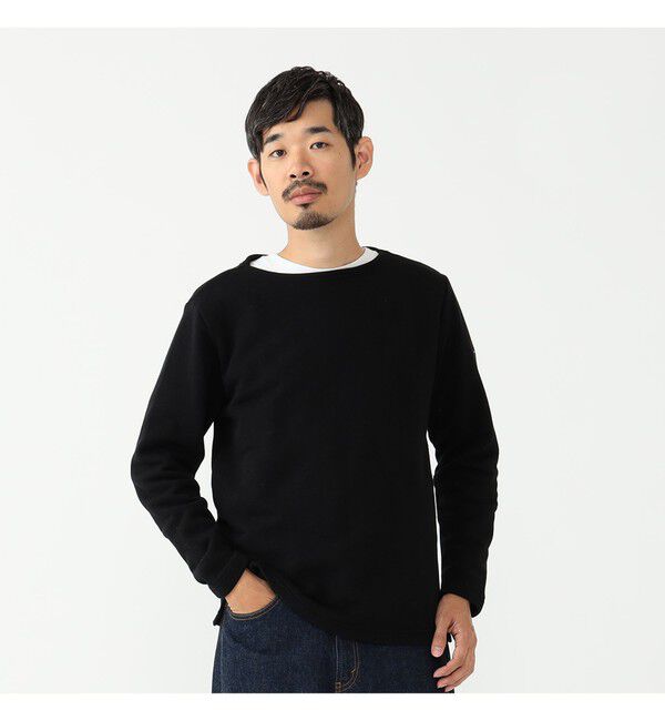 BEAMS PLUS「LOOPWHEELER / 別注 Sweat Boat Neck」|スウェット・ジャージ|