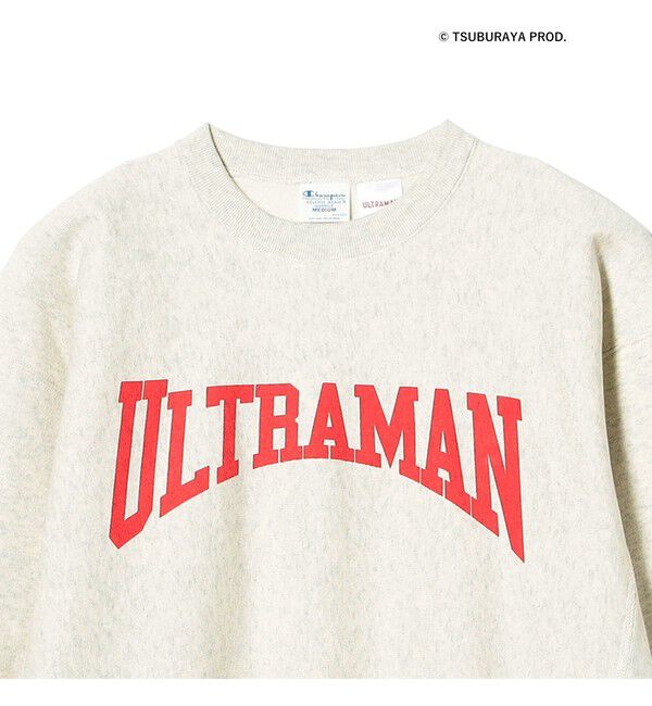 BEAMS「【別注】Champion / ウルトラマン クルースウェット」|スウェット・ジャージ|