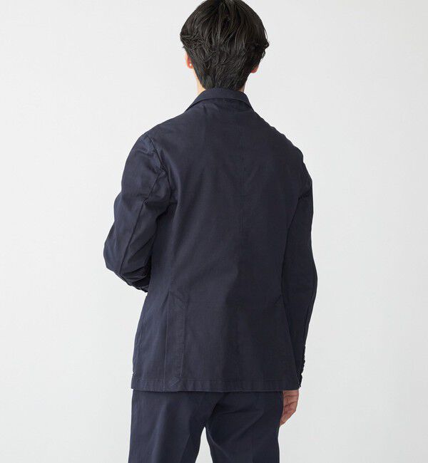 SHIPS「MARCEL LASSANCE:〈セットアップ対応〉G/DYED PIQUE JACKET」|テーラードジャケット|