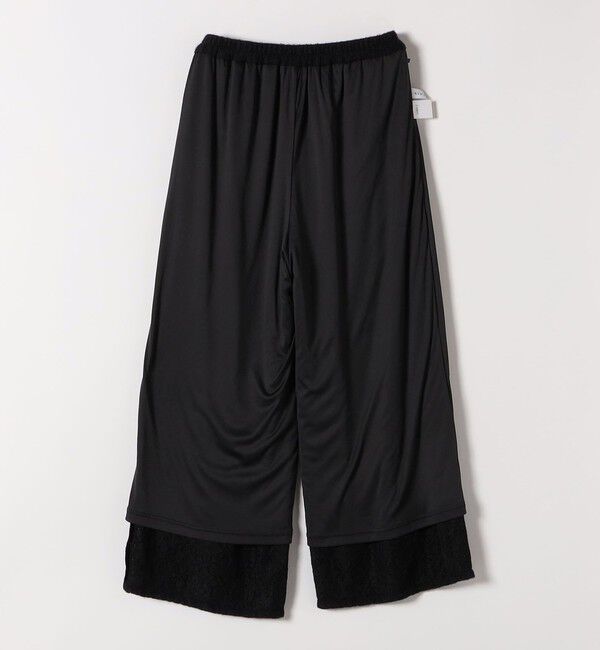 quaranciel「quaranciel:〈洗濯機可能〉フラワー レース ワイド パンツ」|その他|
