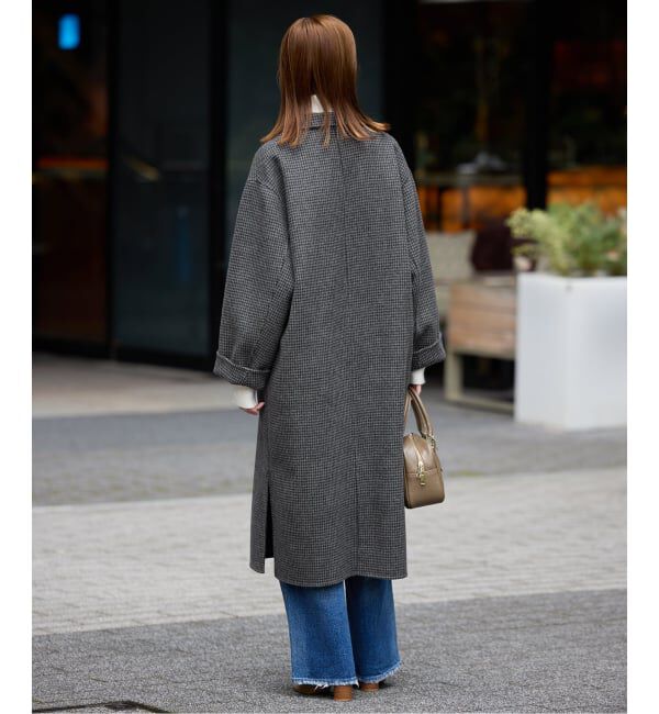 SLOBE IENA「《追加2》souple woolダブルフェイスチェスターコート」|チェスターコート|