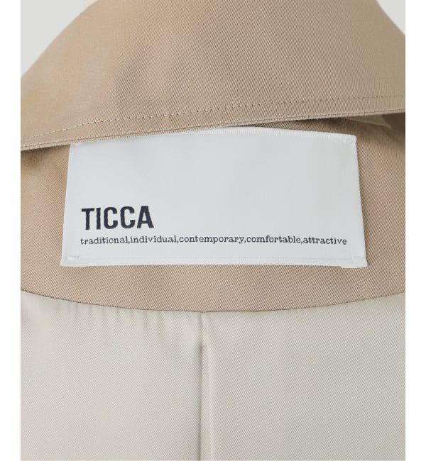 VERMEIL par iena「TICCA ティッカ テントトレンチコート 261410161」|トレンチコート|