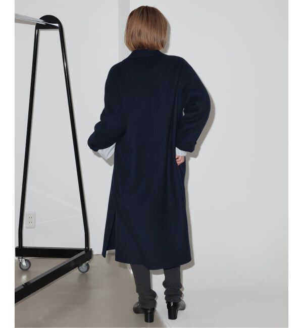 SLOBE IENA「《シリーズあり/追加予約》souple woolダブルフェイスチェスターコート」|チェスターコート|
