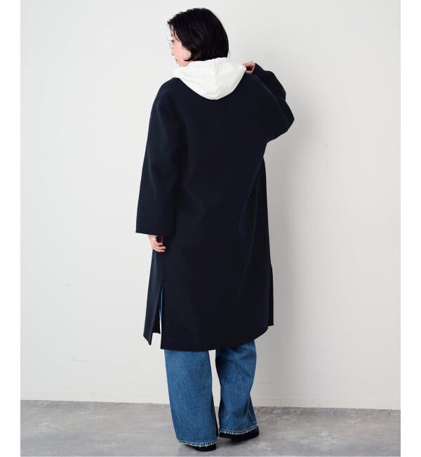SLOBE IENA「《シリーズあり/追加予約》souple woolダブルフェイスチェスターコート」|チェスターコート|