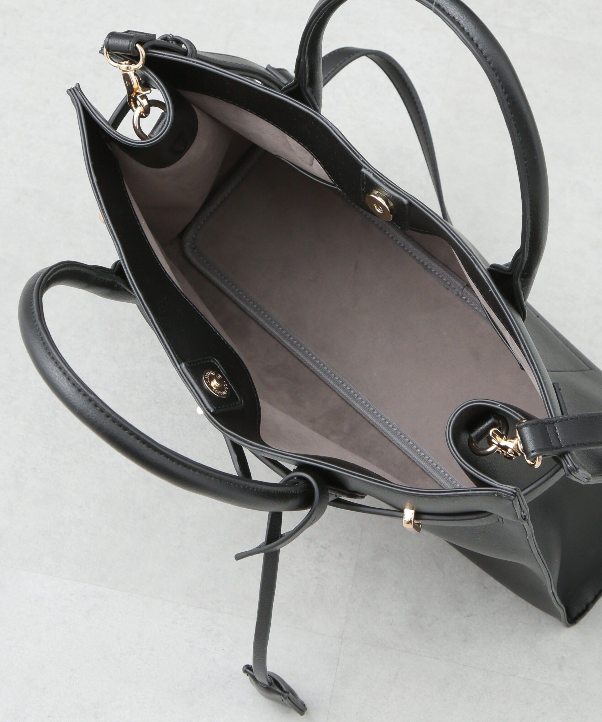 NANO universe「ターンロックベルトビッグトートバッグ」|ショルダー・メッセンジャー|