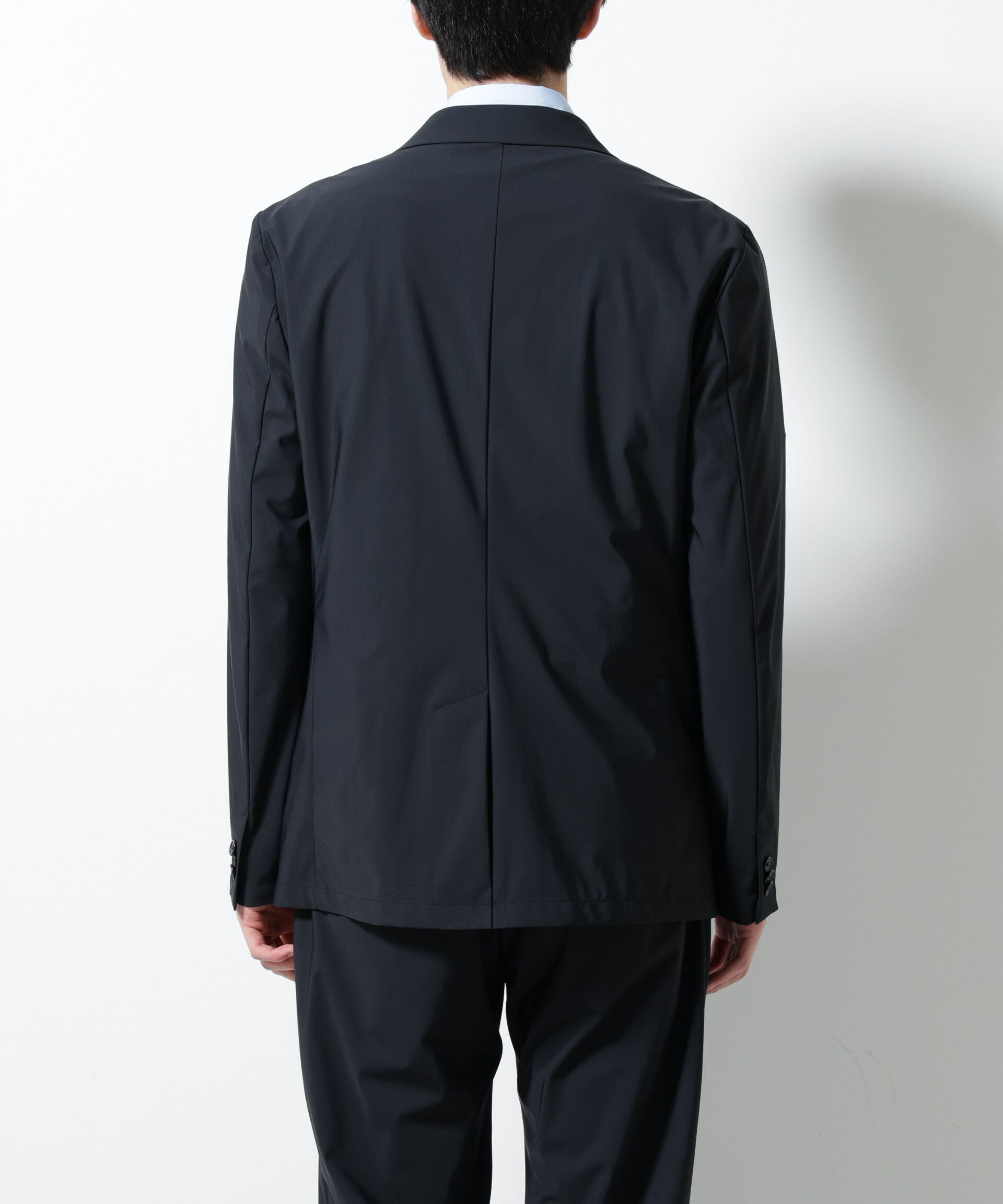 NANO universe「｢N JACKET PREMIUM｣ｸｰﾙﾀｯﾁ4WAYｽﾄﾚｯﾁｼﾞｬｹｯﾄ撥水(ｾｯﾄｱｯ 」|スーツ|