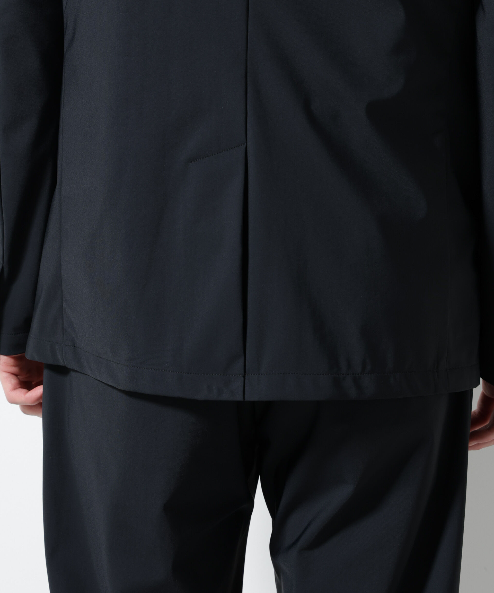 NANO universe「｢N JACKET PREMIUM｣ｸｰﾙﾀｯﾁ4WAYｽﾄﾚｯﾁｼﾞｬｹｯﾄ撥水(ｾｯﾄｱｯ 」|スーツ|