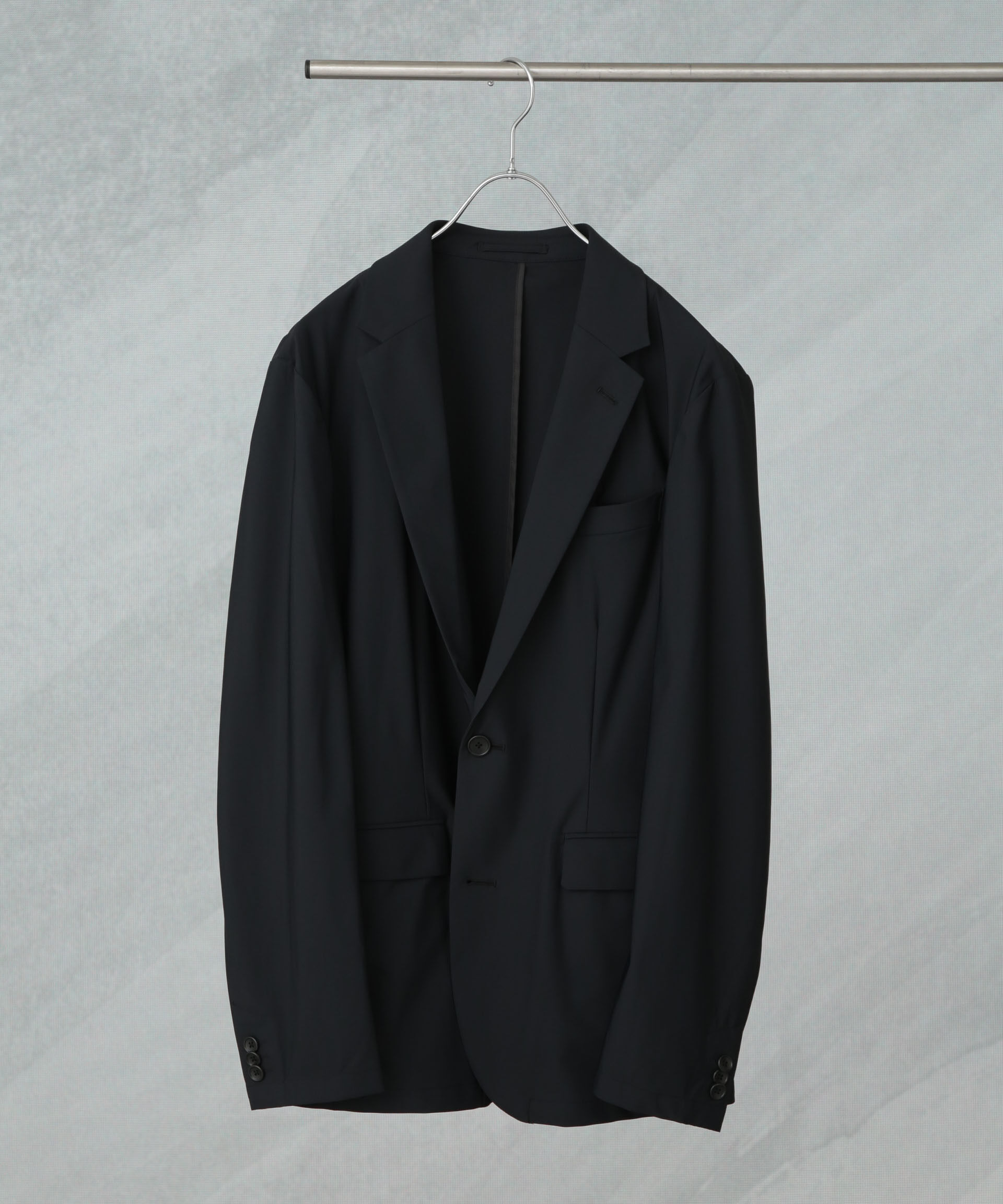 NANO universe「｢N JACKET PREMIUM｣ｸｰﾙﾀｯﾁ4WAYｽﾄﾚｯﾁｼﾞｬｹｯﾄ撥水(ｾｯﾄｱｯ 」|スーツ|