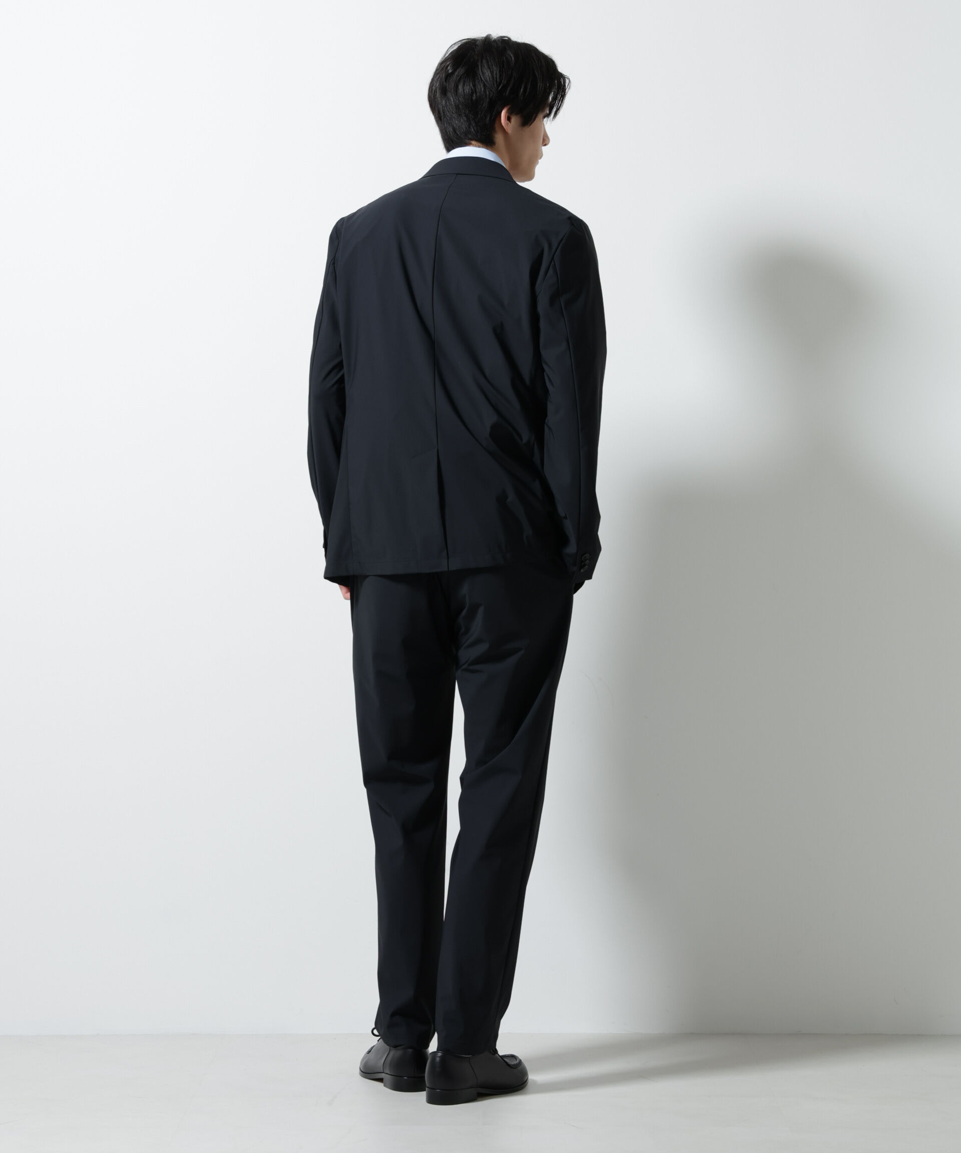 NANO universe「｢N JACKET PREMIUM｣ｸｰﾙﾀｯﾁ4WAYｽﾄﾚｯﾁｼﾞｬｹｯﾄ撥水(ｾｯﾄｱｯ 」|スーツ|