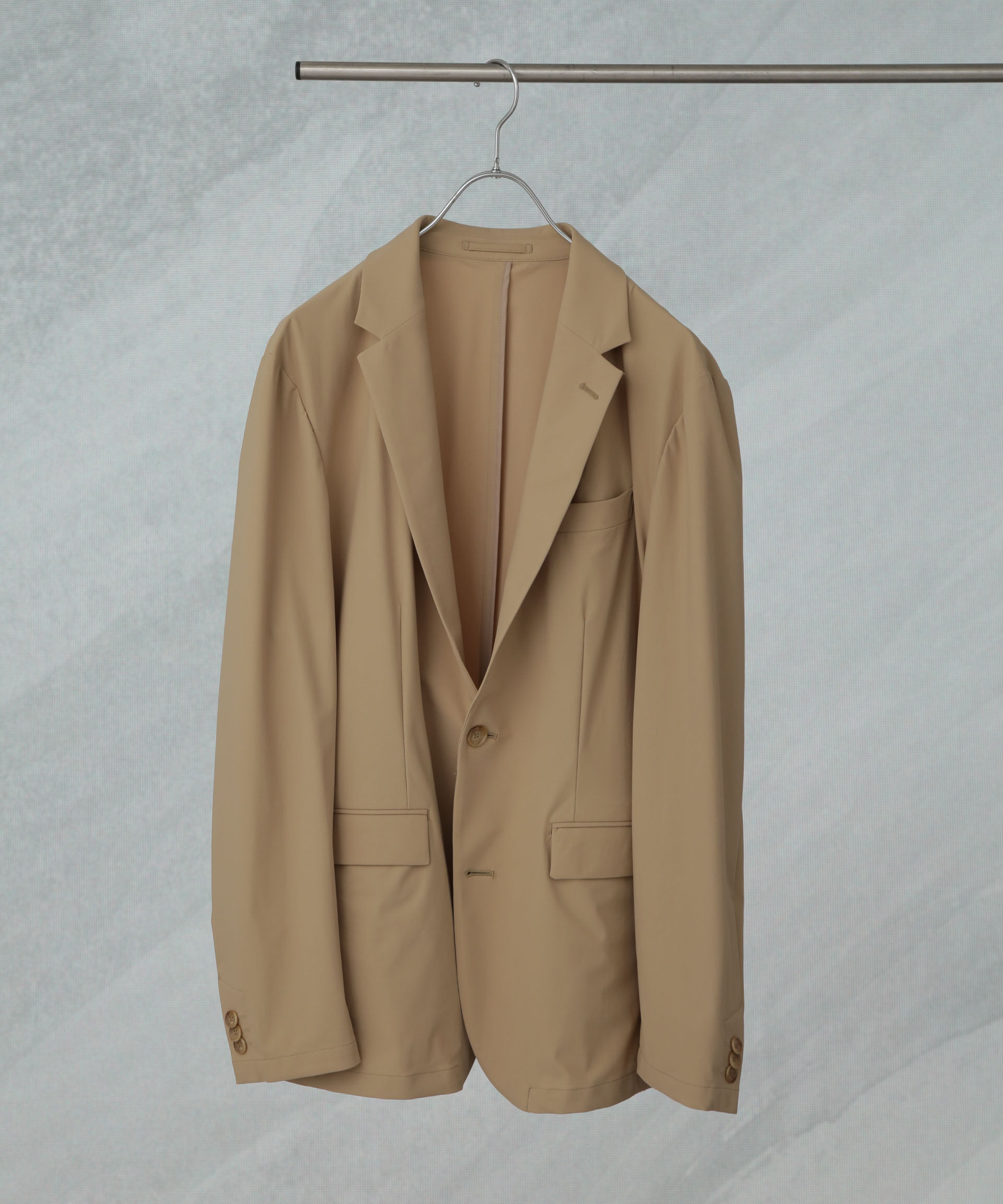 NANO universe「｢N JACKET PREMIUM｣ｸｰﾙﾀｯﾁ4WAYｽﾄﾚｯﾁｼﾞｬｹｯﾄ撥水(ｾｯﾄｱｯ 」|スーツ|