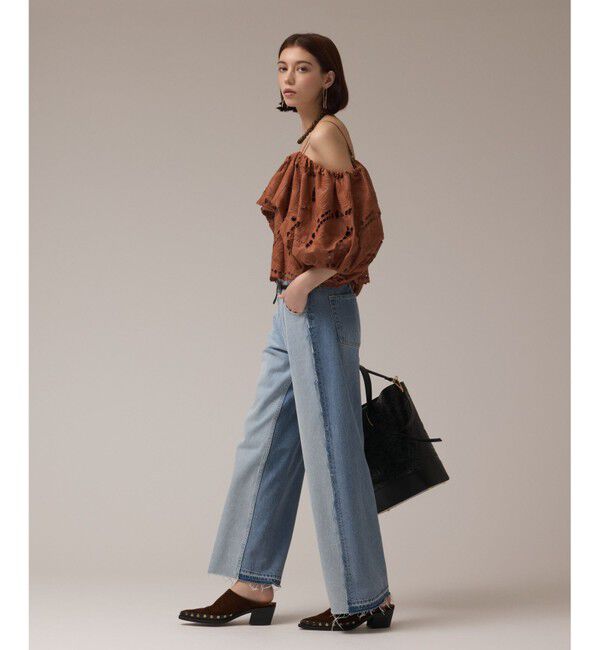 GRACE CONTINENTAL「カットワークオフショルトップ」|その他|