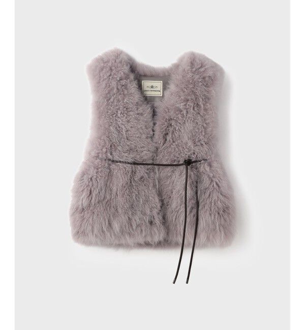 GRACE CONTINENTAL「【イベント店舗・ONLINE STORE先行アイテム】カシミヤファージレ」|ベスト・ジレ|