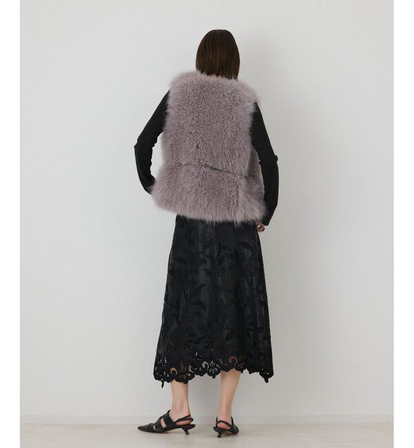 GRACE CONTINENTAL「【イベント店舗・ONLINE STORE先行アイテム】カシミヤファージレ」|ベスト・ジレ|