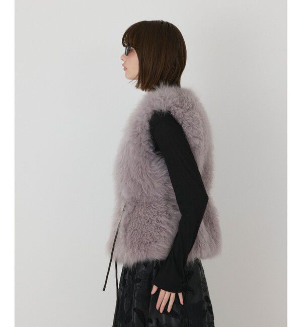 GRACE CONTINENTAL「【イベント店舗・ONLINE STORE先行アイテム】カシミヤファージレ」|ベスト・ジレ|