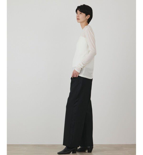GRACE CONTINENTAL「シルクベアカットトップ」|Tシャツ・カットソー|