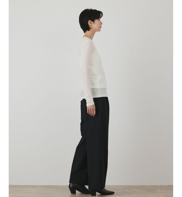 GRACE CONTINENTAL「シルクベアカットトップ」|Tシャツ・カットソー|