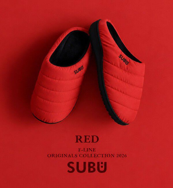 NOLLEY'S goodman「【SUBU】ORIGINALS F-LINE 26AWコレクション」|サンダル|レッド