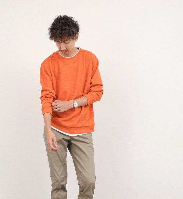 NOLLEY'S goodman「メランジＷフェイスダブルカラー LS Tee 26AW」|Tシャツ・カットソー|
