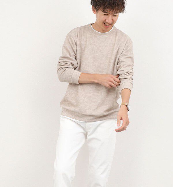 NOLLEY'S goodman「メランジＷフェイスダブルカラー LS Tee 26AW」|Tシャツ・カットソー|