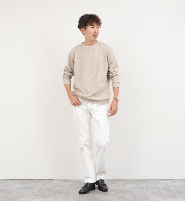 NOLLEY'S goodman「メランジＷフェイスダブルカラー LS Tee 26AW」|Tシャツ・カットソー|