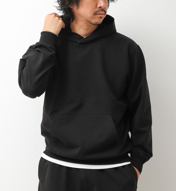 NOLLEY'S goodman「度詰ミニ裏毛ストレッチスウェットフーディー 26AW」|パーカー|