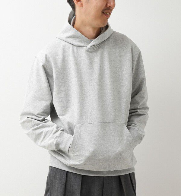 NOLLEY'S goodman「度詰ミニ裏毛ストレッチスウェットフーディー 26AW」|パーカー|
