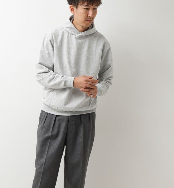 NOLLEY'S goodman「度詰ミニ裏毛ストレッチスウェットフーディー 26AW」|パーカー|