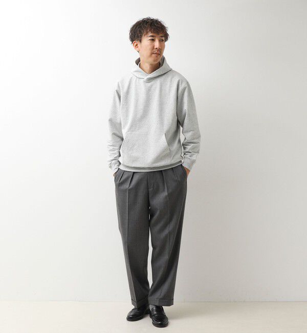 NOLLEY'S goodman「度詰ミニ裏毛ストレッチスウェットフーディー 26AW」|パーカー|