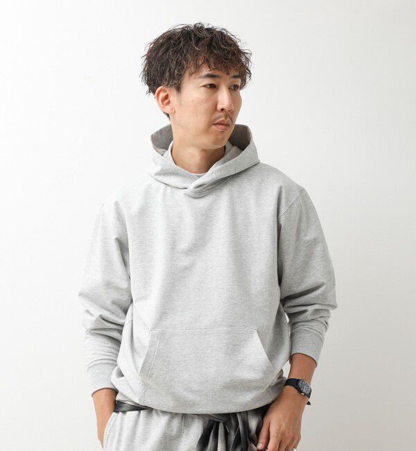 NOLLEY'S goodman「度詰ミニ裏毛ストレッチスウェットフーディー 26AW」|パーカー|