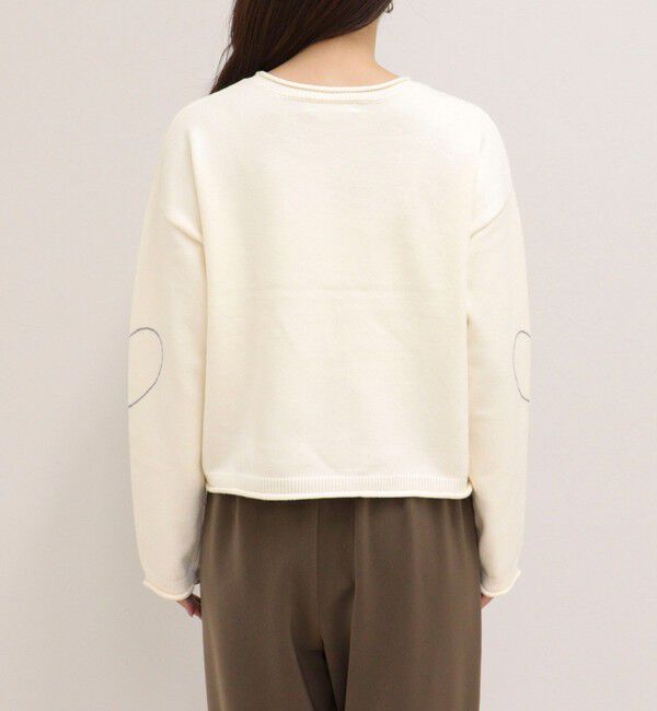 fredy emue「《WEB限定》ハートステッチニットプルオーバー」|ニット・セーター|