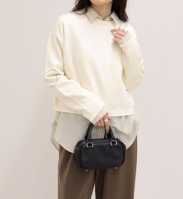 fredy emue「《WEB限定》ハートステッチニットプルオーバー」|ニット・セーター|