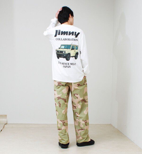 GLOSTER「【ロングセラーコラボ】ジムニー&times;GLOSTER ロンT」|Tシャツ・カットソー|