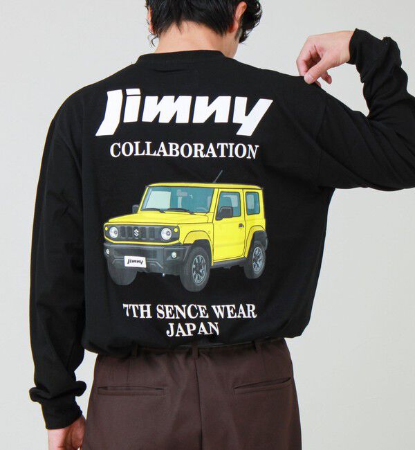 GLOSTER「【ロングセラーコラボ】ジムニー&times;GLOSTER ロンT」|Tシャツ・カットソー|ブラック
