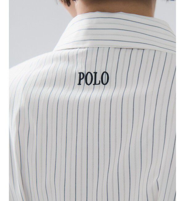 VIS「【POLO BCS】VIS別注ウエストタックフレアワンピース/WEB限定」|ワンピース|