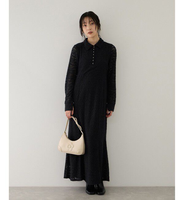 VIS「起毛レースワンピース」|ワンピース|