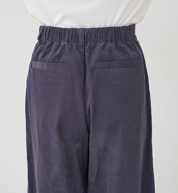 collex「コーデュロイWタックワイドパンツ」|その他|