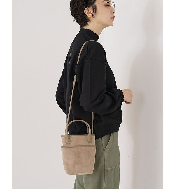collex「【Latt】Nara スエード2wayミニショルダーバッグ」|ショルダー・メッセンジャー|