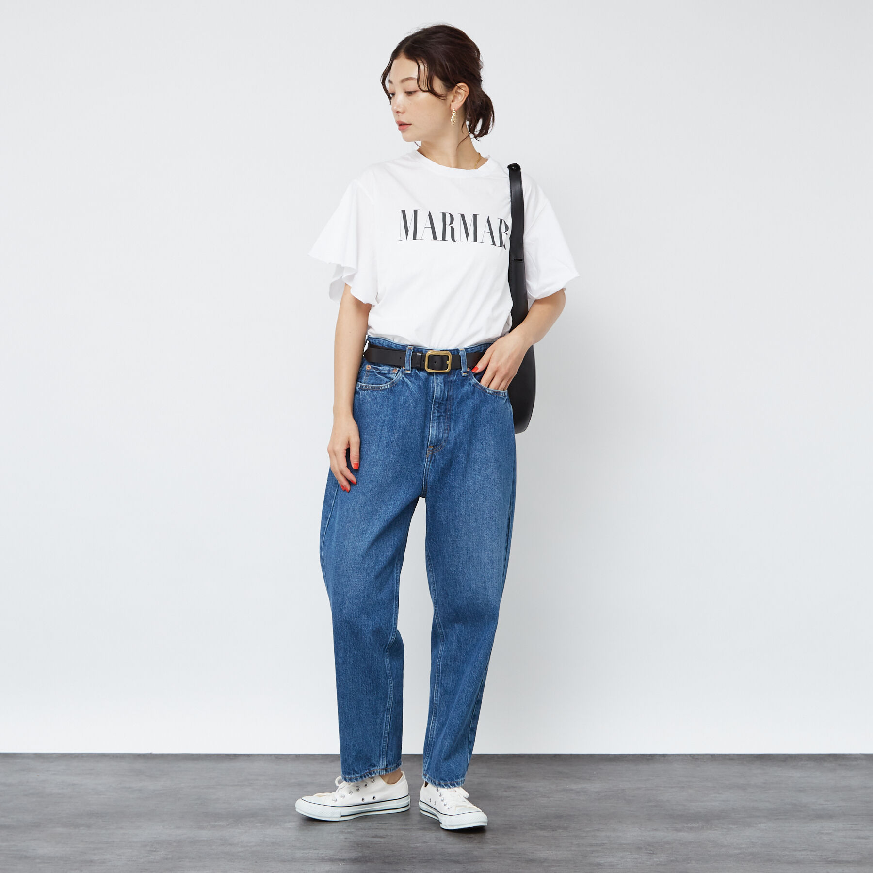 Rouge vif「＜別注＞【MICA&DEAL /マイカアンドディール】ロゴTシャツ / フレアス」|Tシャツ・カットソー|