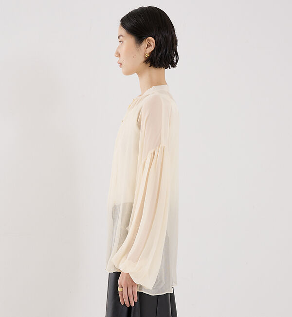 The Store by C' 「【COCUCA】シルクフェミニンブラウス」|シャツ・ブラウス|
