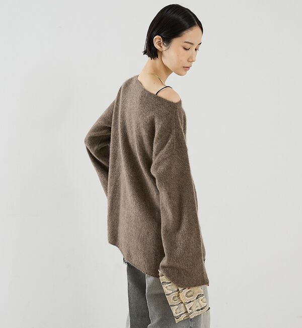 The Store by C' 「【COCUCA】ヤクミンクプルオーバー」|ニット・セーター|