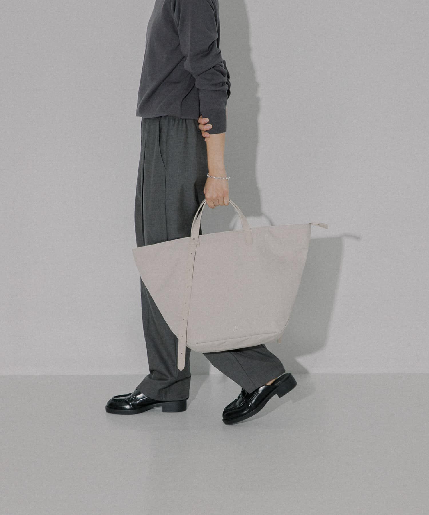 RODE SKO「hun RODESKO　Marbling tote」|トートバッグ|ホワイト系その他