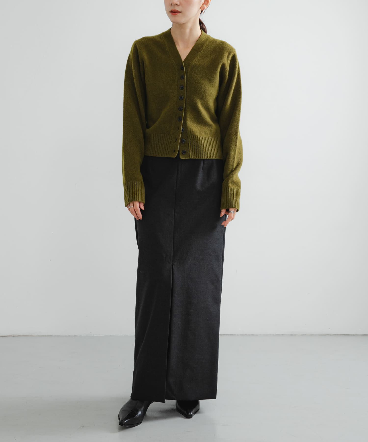 URBAN RESEARCH「new basic　BRADFORD WOOL SKIRT」|スカート|